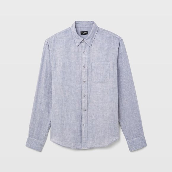 Club Monaco Double Faced Cotton Dressshirt - Picture 2 of 6